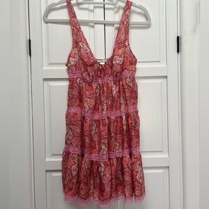 100% silk 2000s Victoria Secret tiered slip